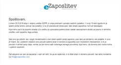 Desktop Screenshot of e-zaposlitev.com
