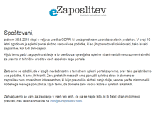Tablet Screenshot of e-zaposlitev.com